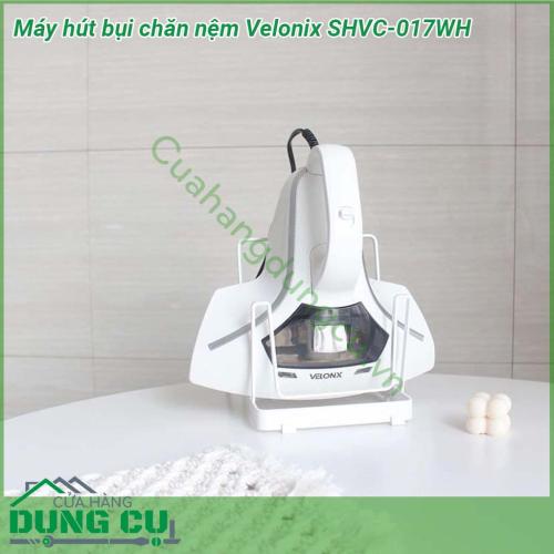 Máy hút bụi diệt khuẩn chăn nệm Velonix SHVC-017WH thiết kế nhỏ gọn, màu sắc thiết kế hiện đại, ổn định và chắc chắn, mang lại cho cả gia đình một giấc ngủ ngon.