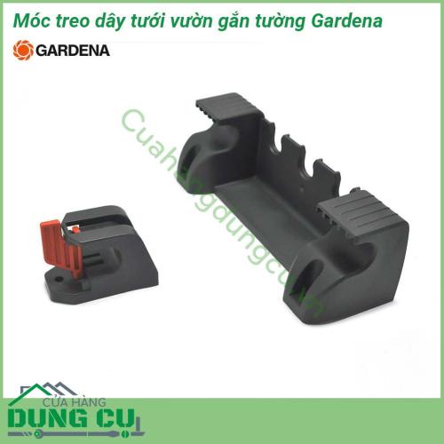 Móc treo dây tưới vườn gắn tường Gardena thiết kế treo tường nhỏ gọn tiện lợi khi bảo quản cuộn dây ống tưới Móc treo kiên cố gọn nhẹ linh hoạt thu cuộn ống dễ dàng