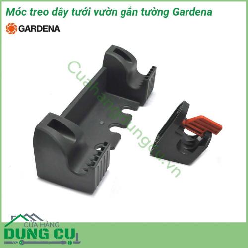 Móc treo dây tưới vườn gắn tường Gardena thiết kế treo tường nhỏ gọn tiện lợi khi bảo quản cuộn dây ống tưới Móc treo kiên cố gọn nhẹ linh hoạt thu cuộn ống dễ dàng