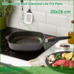 Chảo vuông Woll Diamond Lite Fry Pans 30x26 cm