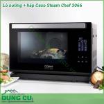 Lò nướng kèm hấp CASO Steam Chef 3066