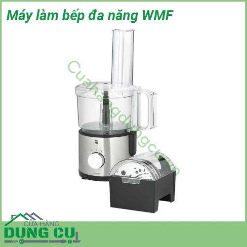 Máy làm bếp đa năng WMF với 20 chức năng có thiết kế hiện đại thông minh tích hợp 20 chức năng xay nghiền cắt băm trộn thực phẩm với kết quả hoàn hảo