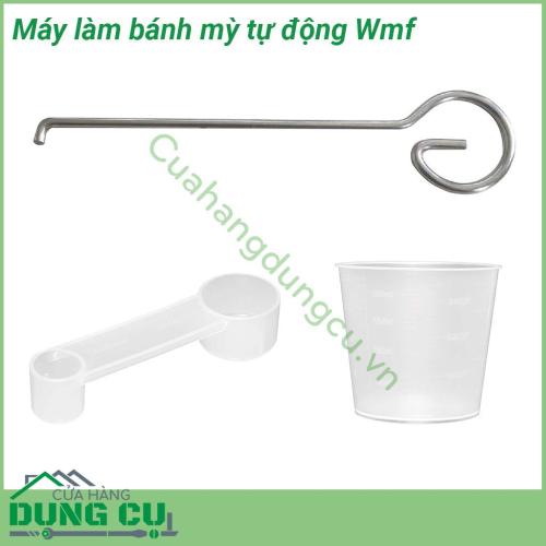 Máy làm bánh mì tự động Wmf kiểu dáng hiện đại và nhỏ gọn với nhiều chương trình chế độ đa dạng máy làm bánh mì WMF mang đến những chiếc bánh thơm lừng cho gia đình bạn