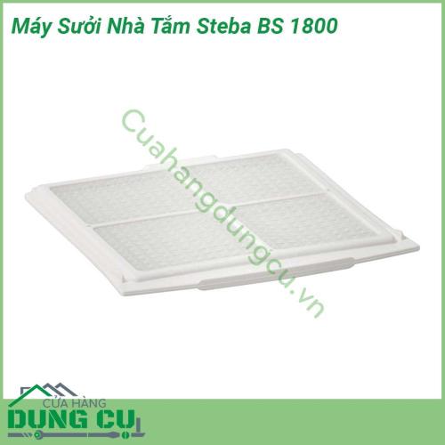 Máy sưởi nhà tắm Steba BS 1800 thiết kế khối hộp nguyên chiếc  vận hành êm ái độ ồn thấp tạo cảm giác dễ chịu thoải mái cho người dùng