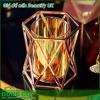Giá để nến Beautify UK xinh xắn khung inox mạ vàng hồng bên trong là cốc thuỷ tinh giúp nến toả ánh sáng rất ấm áp decor nhà cực đẹp
