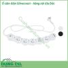 Ổ cắm điện Silvercrest - Hàng nội địa Đức thiết kế thanh lịch kiểu dáng đẹp  chất lượng cao  Dây điện dài 1 5 mét giúp kết nối với các ổ điện xa  Để tròn cong hoặc thẳng đều được rất linh hoạt và tiện ích có cả cổng usb