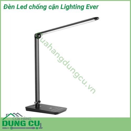 Đèn Led chống cận đa năng Lighting Ever thiết kế hiện đại với kiểu dáng nhỏ gọn  3 chế độ ánh sáng học đọc sách thư giãn nghỉ ngơi cổng sạc USB bóng bền vô địch  Đèn không gây chói mắt bảo vệ mắt cho người dùng khi sử dụng để học tập đọc sách