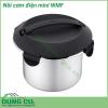 Nồi cơm điện mini đa năng WMF kích thước nhỏ gọn với dung tích là 1 lít  Chất liệu cao cấp an toàn tuyệt đối với sức khỏe người tiêu dùng  Lõi nồi chống dính cao cấp Vung nồi bằng thủy tinh trong suốt dễ quan sát trong lúc nấu ăn quai cầm cách nhiệt