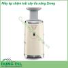 Máy ép chậm hoa quả Smeg màu kem sở hữu kiểu dáng hiện đại kết hợp với màu sắc tinh tế  Động cơ xoay chiều AC mạnh mẽ và bền bỉ với độ ồn thấp và độ rung thấp để tăng cường sự ổn định cho người dùng