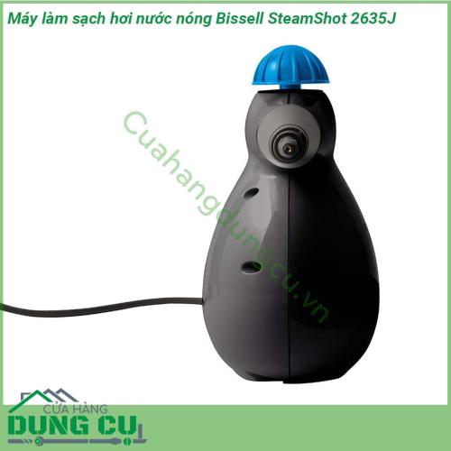 Máy làm sạch bằng hơi nước nóng Bissell 2635J giúp loại bỏ 99 9 vi khuẩn cứng đầu trên các vật dụng nhà bếp phòng tắm Máy thiết kế nhỏ gọn dễ dàng di chuyển và lắp đặt