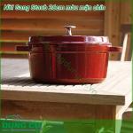 Nồi gang cao cấp Staub 26cm màu mận chín
