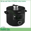 Nồi áp suất Tefal CY754830 Turbo Cuisine có thiết kế lòng nồi hình cầu độc đáo cho hiệu quả nấu ăn ngon hơn Dung tích lớn lên đến 5L cùng lớp chống dính chất lượng cao giúp chế biến món ăn ngon hơn  Nấu ăn dễ dàng ngon hơn với 10 chương trình nấu tự động