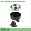 Máy vắt cam WMF Stelio Citruspresse sở hữu thiết kế nhỏ gọn màu sắc trang nhã công suất 85W hoạt động êm ái và nhẹ nhàng  Thân máy được làm bằng inox chắc chắn sáng bóng dễ lau chùi và chịu va chạm tốt  