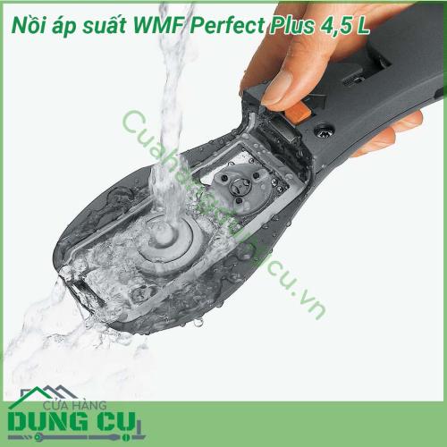 Nồi áp suất WMF Perfect Plus 4 5 lít xuất xứ chính hãng Đức thiết kế hiện đại đặc biệt an toàn và dễ dàng sử dụng với mọi người dùng Sản phẩm thích hợp chế biến các món ninh hầm kho nấu cháo