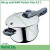 Nồi áp suất WMF Perfect Plus 4 5 lít xuất xứ chính hãng Đức thiết kế hiện đại đặc biệt an toàn và dễ dàng sử dụng với mọi người dùng Sản phẩm thích hợp chế biến các món ninh hầm kho nấu cháo