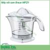 Máy vắt cam siêu nhanh Braun MPZ9 có kiểu dáng nhỏ gọn tiện dụng cùng màu trắng tinh tế đẹp mắt mang đến vẻ đẹp hiện đại cho không gian nhà bếp  Máy được thiết kế có hệ thống lọc hạt  nên sau khi vắt cam bạn có thể sử dụng ngay 