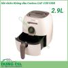 Nồi chiên không dầu Cuckoo CAF-C0510DB 2 9L màu sắc nhã nhặn kiểu dáng bắt mắt  Chất liệu vỏ ngoài bằng nhựa cao cấp kết hợp với công nghệ cool touch cách nhiệt chống nóng vô cùng an toàn  Lòng nồi được phủ lớp chống dính dễ dàng vệ sinh sau khi nấu  