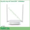 Bộ phát sóng wifi Tenda N301 được sản xuất và thiết kế nhỏ gọn theo tiêu chuẩn hiện đại  Thiết bị phù hợp để sử dụng cho các tòa nhà văn phòng khu nhà ở rộng rãi với việc được trang bị 2 ăng ten 5dBI và khả năng phát sóng wifi mạnh mẽ