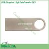 USB Kingston 16gb DataTraveler SE9 được thiết kế thời trang sang trọng với lớp vỏ ngoài bằng chất liệu kim loại cao cấp USB có kiểu dáng thanh kích thước nhỏ gọn có móc treo giúp bạn mang theo bên mình dễ dàng thuận tiện