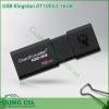 USB Kingston DT100G3 16GB với tông màu đen bí ẩn cùng thiết kế nhỏ gọn giúp thuận tiện để bạn theo bên mình khi di chuyển và sử dụng lúc cần thiết  Đồng thời nắp USB sẽ bảo vệ cổng kết nối khỏi những hư hỏng do va chạm và bụi bẩn