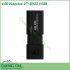 USB Kingston DT100G3 16GB với tông màu đen bí ẩn cùng thiết kế nhỏ gọn giúp thuận tiện để bạn theo bên mình khi di chuyển và sử dụng lúc cần thiết  Đồng thời nắp USB sẽ bảo vệ cổng kết nối khỏi những hư hỏng do va chạm và bụi bẩn