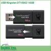 USB Kingston DT100G3 16GB với tông màu đen bí ẩn cùng thiết kế nhỏ gọn giúp thuận tiện để bạn theo bên mình khi di chuyển và sử dụng lúc cần thiết  Đồng thời nắp USB sẽ bảo vệ cổng kết nối khỏi những hư hỏng do va chạm và bụi bẩn