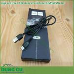 Cáp sạc nhanh Hoco X20 Flash dùng cho iPhone, Android dài 1m