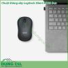 Chuột không dây Logitech M220 Silent có các đường cong bo theo lòng bàn tay đưa đến cảm giác rất tự nhiên và thoải mái đến tay người dừng Ngoài ra kích thước nhỏ gọn sản phẩm có thể được bạn đem theo bên mình và sử dụng khi cần thiết