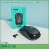 Chuột không dây Logitech M220 Silent có các đường cong bo theo lòng bàn tay đưa đến cảm giác rất tự nhiên và thoải mái đến tay người dừng Ngoài ra kích thước nhỏ gọn sản phẩm có thể được bạn đem theo bên mình và sử dụng khi cần thiết