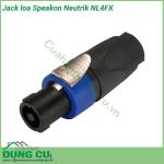Jack loa Speakon Neutrik NL4FX