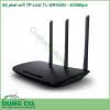 Bộ phát wifi TP-Link TL-WR940N - 450Mbps được làm bằng vỏ nhựa cao cấp vô cùng cứng cáp Có 3 ăng ten có thể tháo rời  Kiểu dáng đẹp có thể được gắn trên tường hoặc đặt nằm ngang trên bàn