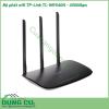 Bộ phát wifi TP-Link TL-WR940N - 450Mbps được làm bằng vỏ nhựa cao cấp vô cùng cứng cáp Có 3 ăng ten có thể tháo rời  Kiểu dáng đẹp có thể được gắn trên tường hoặc đặt nằm ngang trên bàn