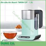 Ấm siêu tốc Bosch TWK8612P - 1,5L