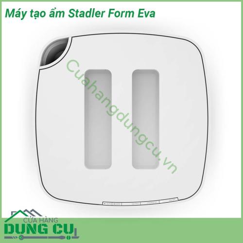 Máy tạo ẩm Stadler Form Eva màu sắc trang nhã kiểu dáng hiện đại do được thiết kế từ chất liệu cao cấp giúp cho sản phẩm đạt được độ hoàn thiện cao  Máy tạo ẩm hoạt động rất êm ái và độ ồn nhỏ  rất phù hợp với những không gian yên tĩnh