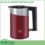 Ấm siêu tốc SIEMENS TW86105P màu đỏ