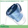 Bình lọc nước Brita Marella XL 3 5L – Xanh được thiết kế sang trọng tiện lợi và kiểu dáng độc đáo trang nhã gọn nhẹ không sử dụng điện với khả năng lọc nhanh nên bình lọc nước Brita sẽ rất dễ dàng cho việc sử dụng và bảo quản