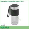 Máy xay sinh tố mini cầm tay WMF Mix On The Go được thiết kế nhỏ gọn cùng công suất mạnh mẽ Hộp được làm từ chất liệu nhựa cao cấp không hề chứa BPA an toàn và thân thiện với sức khoẻ người tiêu dùng