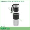 Máy xay sinh tố mini cầm tay WMF Mix On The Go được thiết kế nhỏ gọn cùng công suất mạnh mẽ Hộp được làm từ chất liệu nhựa cao cấp không hề chứa BPA an toàn và thân thiện với sức khoẻ người tiêu dùng