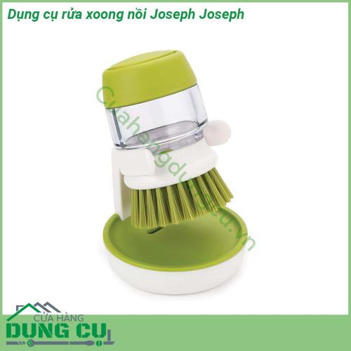 Dụng cụ rửa xoong nồi Joseph Joseph kích thước nhỏ gọn của nó giúp dễ dàng để làm sạch nồi chảo và bát đĩa Toàn bộ vật liệu tháo rời để dễ vệ sinh