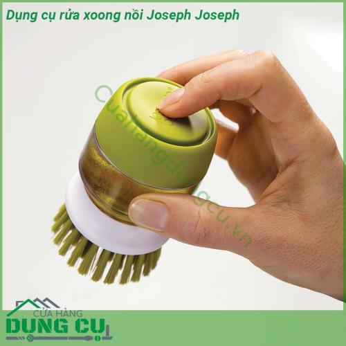 Dụng cụ rửa xoong nồi Joseph Joseph kích thước nhỏ gọn của nó giúp dễ dàng để làm sạch nồi chảo và bát đĩa Toàn bộ vật liệu tháo rời để dễ vệ sinh