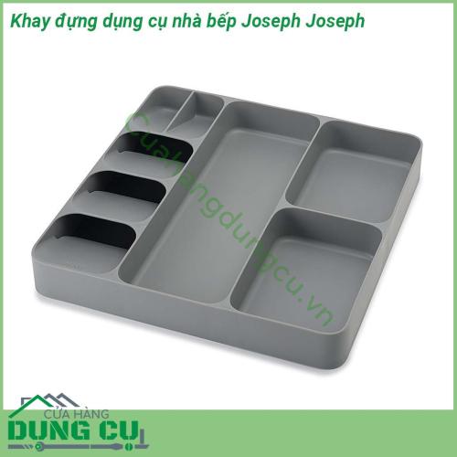 Khay đựng dụng cụ nhà bếp Joseph Joseph được làm từ nhựa cao cấp không chứa BPA đảm bảo an toàn cho sức khỏe người dùng Thiết kế độc đáo tạo thêm không gian trong ngăn kéo của bạn