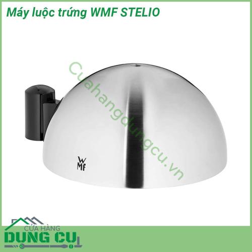 Máy luộc trứng WMF STELIO thiết kế nhỏ gọn với ruột máy làm bằng chất liệu thép không gỉ cao cấp cromargan sang trọng bền bỉ với thời gian sử dụng  Thích hợp cho việc luộc 1-7 trứng  Chân đế máy bằng inox sạch sẽ dễ lau