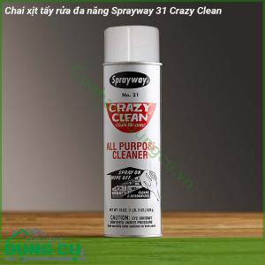 Chai xịt tẩy rửa đa năng Sprayway 31 Crazy Clean