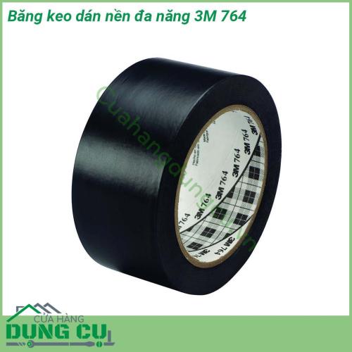 Băng keo dán nền đa năng 3M 764 với nhiều màu sắc đa dạng tươi sáng dễ nhìn Chất liệu mềm dẻo  dễ dàng gỡ bỏ không để lại keo  Có khả năng chịu mài mòn tốt dể dàng lau sạch xử lý bề mặt bị bẩn