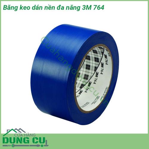 Băng keo dán nền đa năng 3M 764 với nhiều màu sắc đa dạng tươi sáng dễ nhìn Chất liệu mềm dẻo  dễ dàng gỡ bỏ không để lại keo  Có khả năng chịu mài mòn tốt dể dàng lau sạch xử lý bề mặt bị bẩn