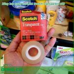 Băng keo trong suốt 3M Scotch Transparent 600