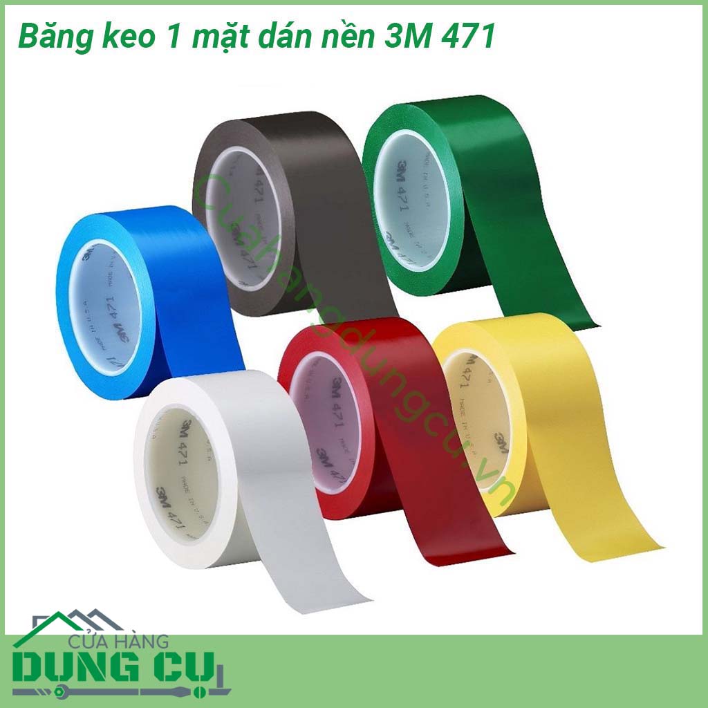 Sử dụng băng keo 1 mặt dán nền 3M 471 không thấm nước để bảo vệ các bề mặt trước sự ảnh hưởng của nước và các tác nhân khác. Đây là sản phẩm chất lượng hàng đầu, mang lại hiệu quả bảo vệ tối ưu cho các tài sản của bạn.