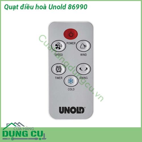 Quạt điều hoà Unold 86990 thiết kế không cánh hiện đại an toàn tuyệt đối với trẻ nhỏ tăng thẩm mỹ cho không gian sử dụng Nhỏ gọn linh hoạt tích hợp tay cầm dây cáp dài dễ dàng di chuyển quạt bất kì nơi đâu