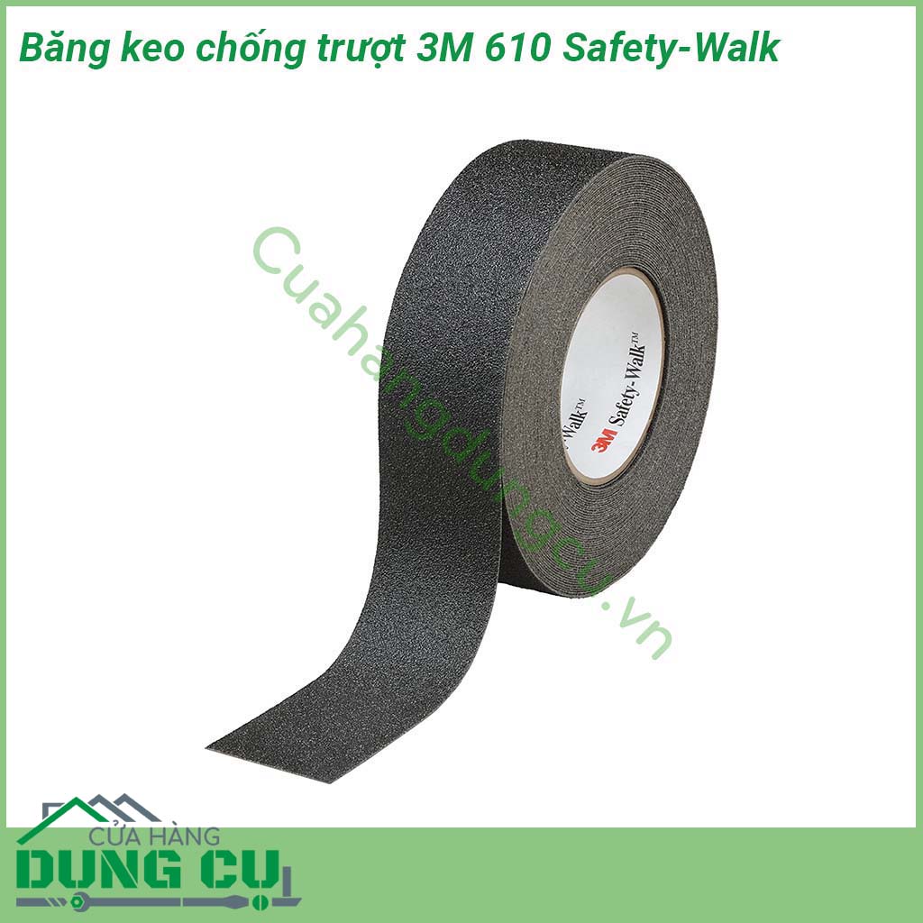 Băng keo chống trơn trượt dán sàn 3M 610 độ bền cao dễ sử dụng An toàn với môi trường và con người  Hiệu quả chống trơn trượt cao