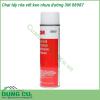 Chai tẩy rửa vết keo nhựa đường 3M 08987 thiết kế dạng chai xịt dễ sử dụng chỉ cần phun một lượng dung dịch vừa đủ lên vùng bị dính chất bẩn Dùng khăn sạch khô và mềm lau đều trên vùng dính chất bẩn cho đến khi bề mặt sạch hoàn toàn
